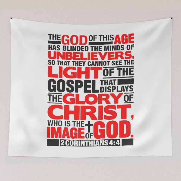Item preview, 2 Corinthians 4:4 Glory of Christ designed and sold by plushism.