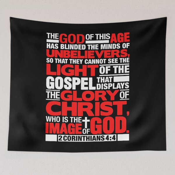 Item preview, 2 Corinthians 4:4 Glory of Christ designed and sold by plushism.