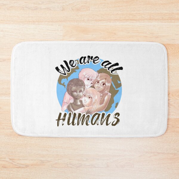 Item preview, We Are All Humans designed and sold by lynearart.