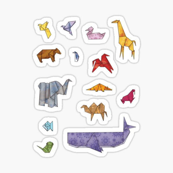 Origamizoo Sticker