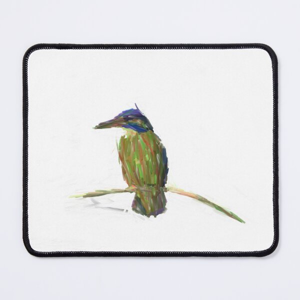 Item preview, Kingfisher bird on a branch designed and sold by pietrofoto.