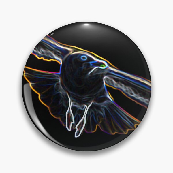 Item preview, Pop art neon seagull in flight designed and sold by Your Happy Life.