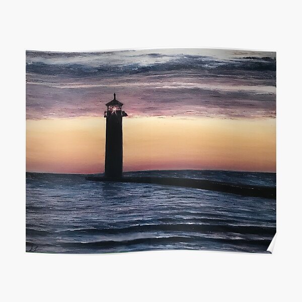 "Kenosha Painting" Poster for Sale by JLaNae Redbubble