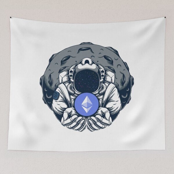 Item preview, Bienvenido a la Luna (Ethereum) designed and sold by Crypto Pirates.