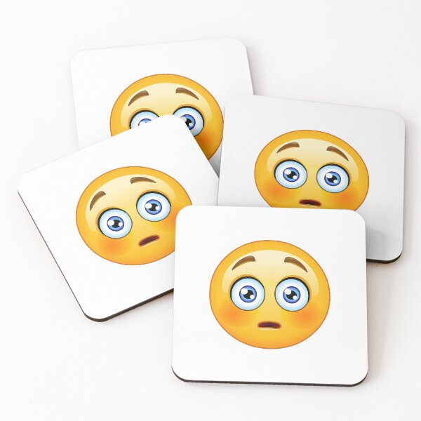 Item preview, Flushed Emoji  designed and sold by aniyapadgeted.
