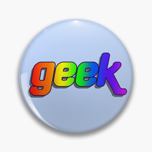 Item preview, Geek Rainbow Pride Light Blue / other designed and sold by Smagnaferous.