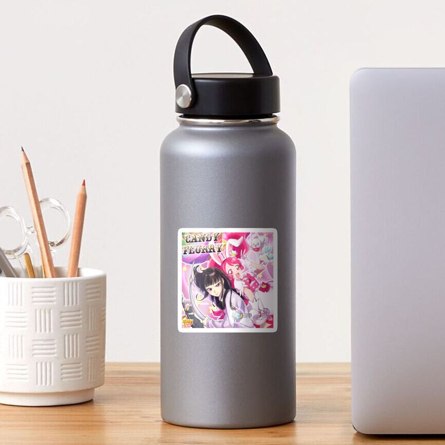 "Candy Flurry Shonen Flop Design " Sticker by brigmanlovehu | Redbubble