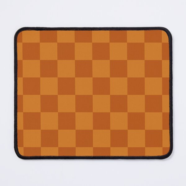 Item preview, Burnt orange checkered pattern, Burnt orange chequered designed and sold by Latte Design.