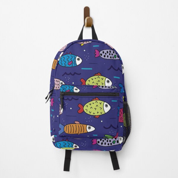 Item preview, Awsome Underwater Sea Fish Blue designed and sold by limos.