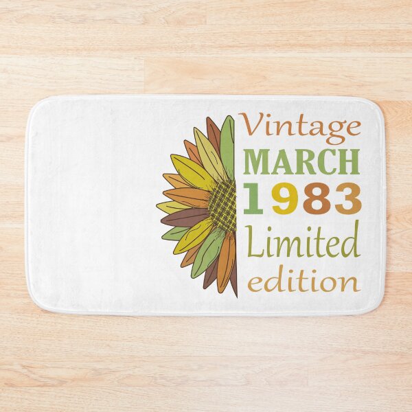 Item preview, vintage march 1983 limited edition, 39 Year Old Gifts Vintage 1983 Limited Edition 39th Birthday designed and sold by SimoSaladain.
