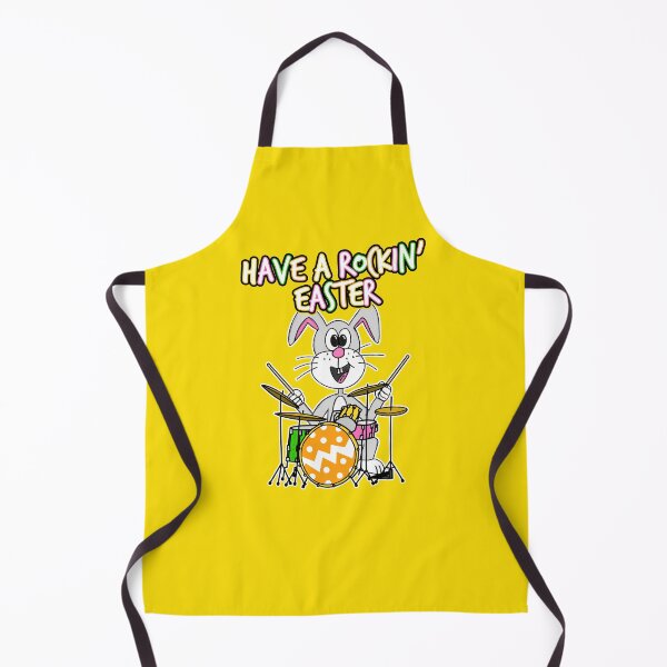 Item preview, Have A Rockin' Easter Drummer Bunny Playing Drums designed and sold by doodlerob.