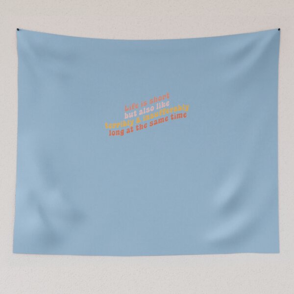 Item preview, Life is short but also like terribly and insufferably long at the same time Classic T-Shirt designed and sold by Ericuhlbach.