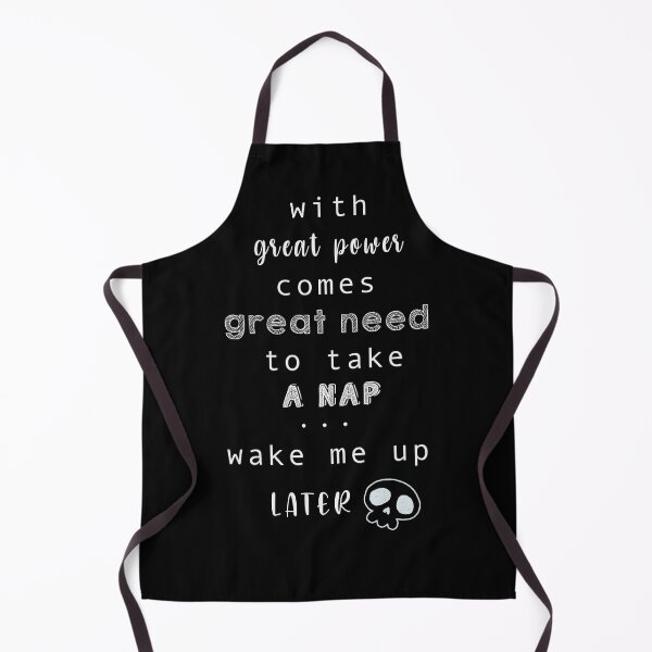 Item preview, with great power come the great need to take a nap designed and sold by Yass-s.