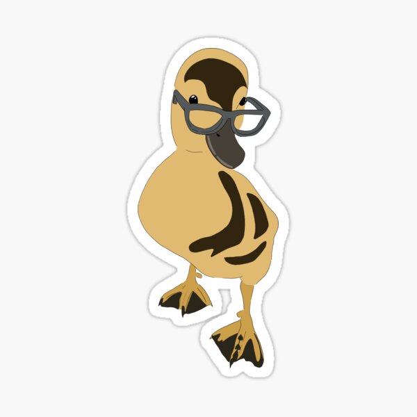 Duck With Glasses Gifts & Merchandise for Sale | Redbubble Duck With Glasses Gifts & Merchandise for Sale | Redbubble
