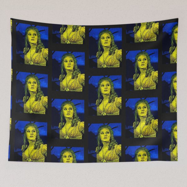 Item preview, Jenny Hanley 70s horror movies designed and sold by MetalSatyrShop.