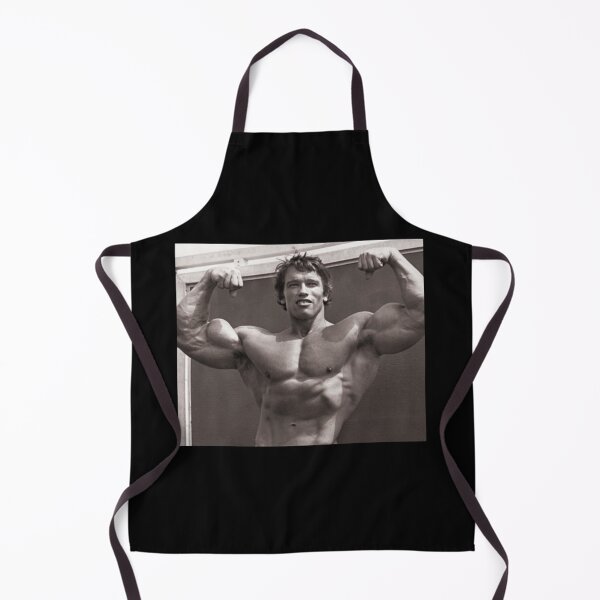 Item preview, Arnold Schwarzenegger Front Double Bicep, Old School Bodybuilding Classic T-Shirt designed and sold by callujohn7.