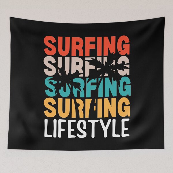 Item preview, Surfing Lifestyle Summer Surfing Vintage Retro Sunset designed and sold by retrodesigner14.
