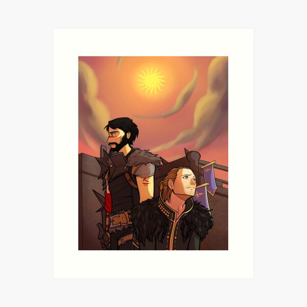 Kirkwall is Burning Art Print
