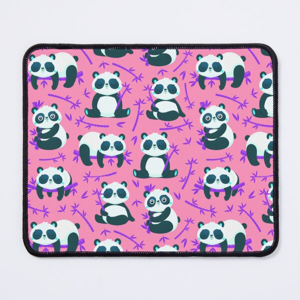 Item preview, Cute Panda Pattern - Pink Cartoon Panda Design  designed and sold by MrGiftee.