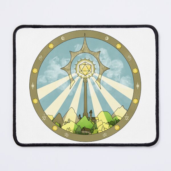 Item preview, Cleric Class Dice Mandala designed and sold by GrousyGirl.