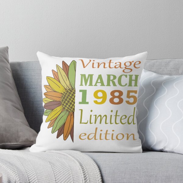 Item preview, vintage march 1985 limited edition, 37 Year Old Gifts Vintage 1985 Limited Edition 37th Birthday designed and sold by SimoSaladain.