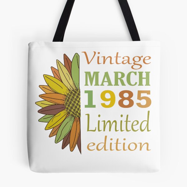 Item preview, vintage march 1985 limited edition, 37 Year Old Gifts Vintage 1985 Limited Edition 37th Birthday designed and sold by SimoSaladain.