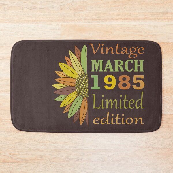 Item preview, vintage march 1985 limited edition, 37 Year Old Gifts Vintage 1985 Limited Edition 37th Birthday designed and sold by SimoSaladain.