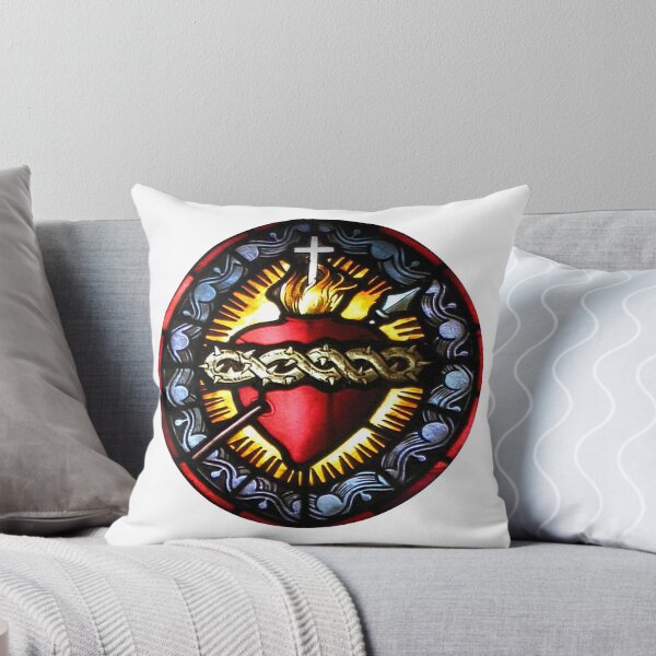 Item preview, Stain Glass Sacred Heart 2 designed and sold by BadBehaviour.