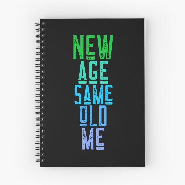 Item preview, New age same old me t-shirt-birthday. designed and sold by DesignedBySnip.