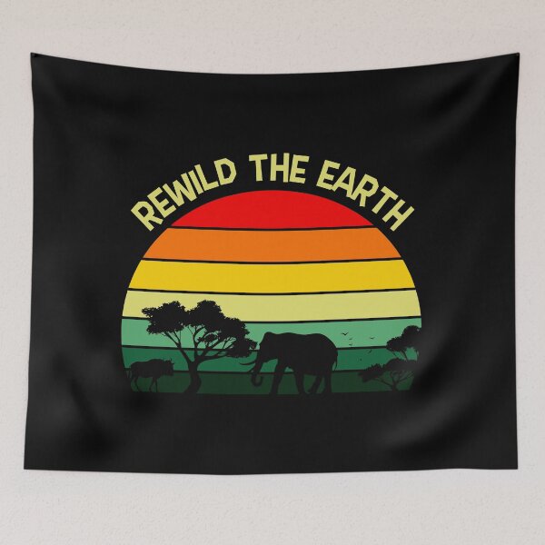 Item preview, Rewild the earth designed and sold by pnkpopcorn.