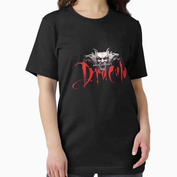 Women's T-Shirts [Out of Print] Bram Stoker / Dracula Tee (Red) (Womens) Bram Stoker's Dracula Ringer Tee - Vera's Eyecandy