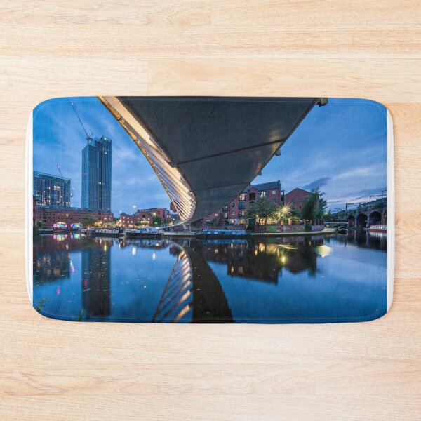 Item preview, The River Irwell evening view in Castlefield, Manchester designed and sold by WorldScenery.