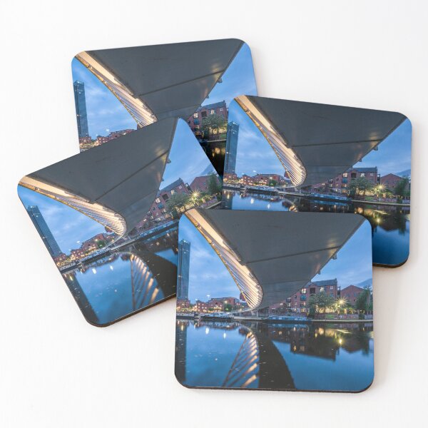 Item preview, The River Irwell evening view in Castlefield, Manchester designed and sold by WorldScenery.
