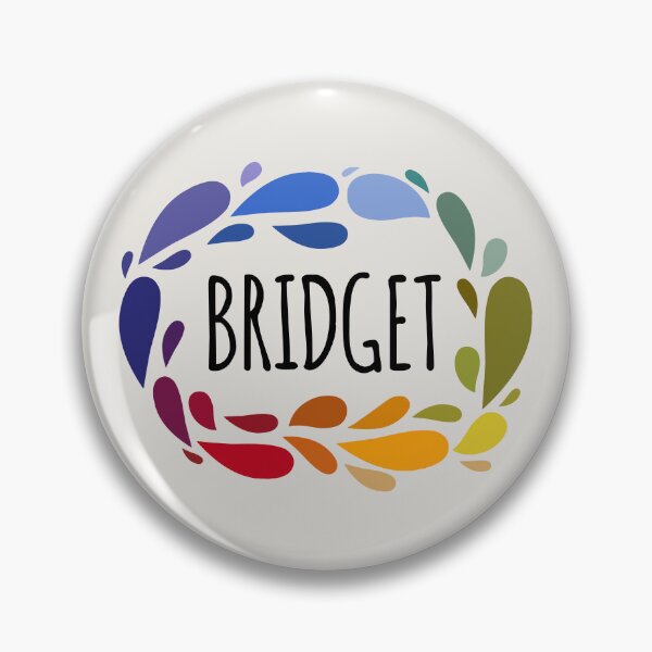 Item preview, Bridget Name Cute Colorful Gift Named Bridget designed and sold by kindxinn.