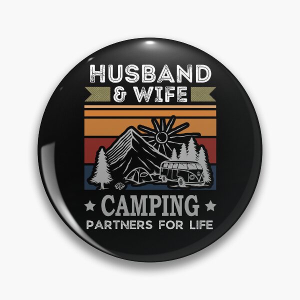 Item preview, Husband And Wife Camping Partners For Life (Camping Lover) designed and sold by i-longmanshop.