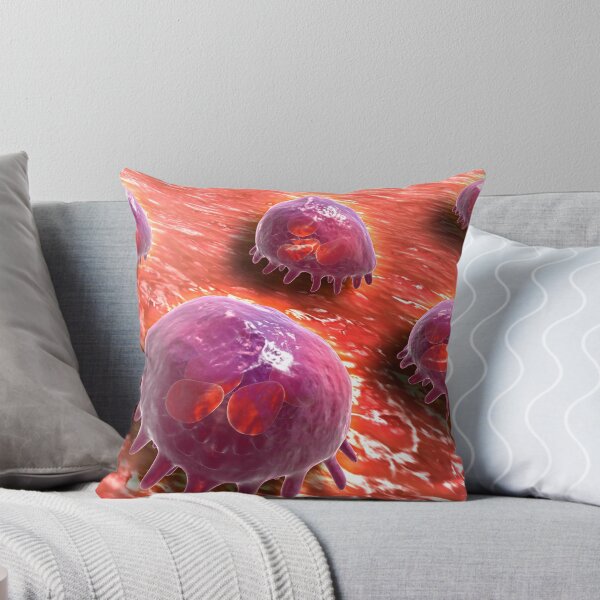 Item preview, Microscopic view of phagocytic macrophages. designed and sold by StocktrekImages.