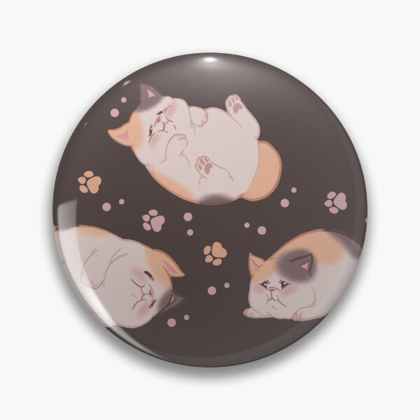 Item preview, FFXIV - Lazy Fat Cats (Dark) designed and sold by Thirea.