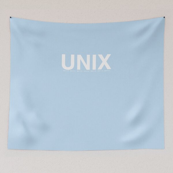 Item preview, Best Seller - UNIX Logo Essential T-Shirt designed and sold by MehmTezcan.