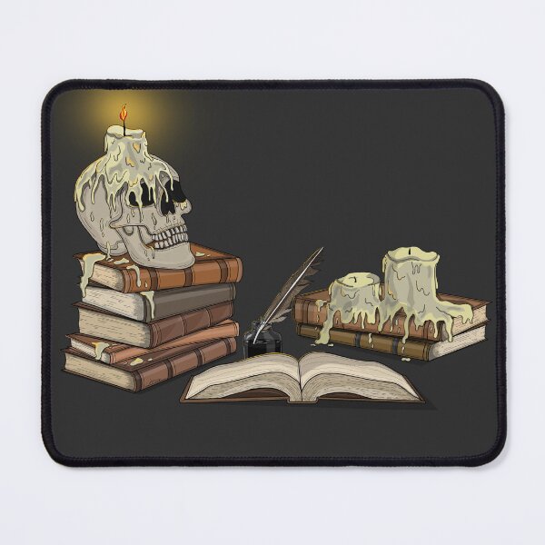Item preview, Skull candle  designed and sold by Purplepugprints.