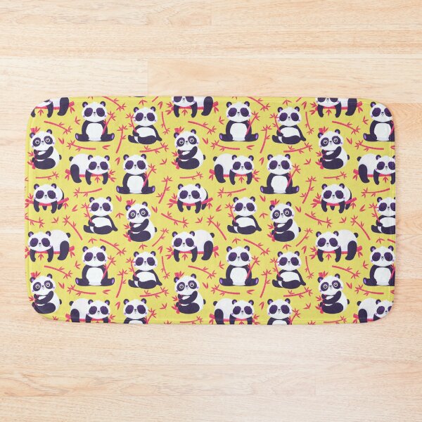 Item preview, Cute Panda Bears Pattern - Adorable Pandas Cartoon Design  designed and sold by MrGiftee.