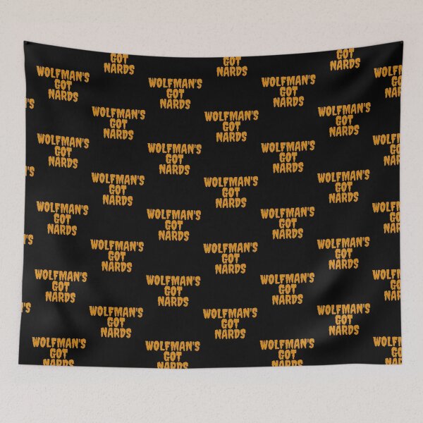 Item preview, Wolfman's Got Nards Essential T-Shirt Sticker designed and sold by Roosk00.