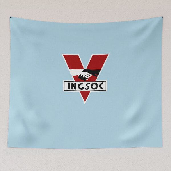 Item preview, 1984 Ingsoc Logo Classic T-Shirt designed and sold by TilBauer.