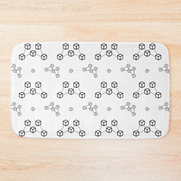 Item preview, Living in the Blockchain - Funny crypto pun designed and sold by Randa Ranmania.