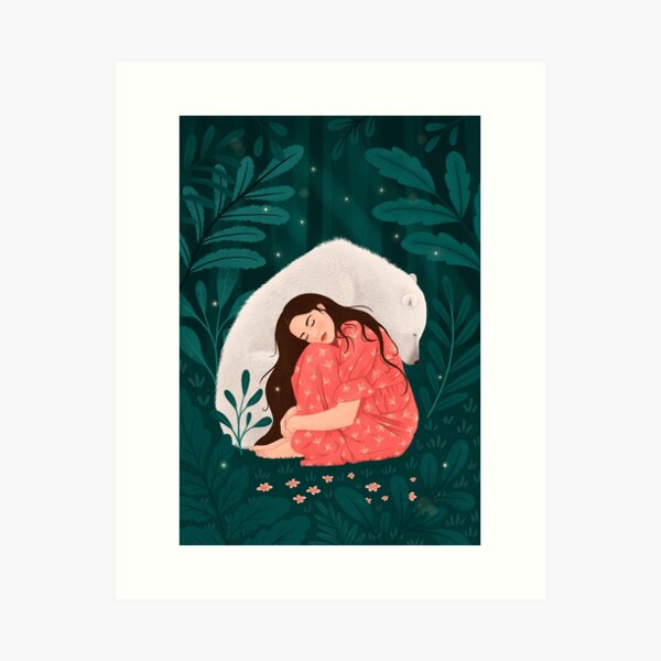 In the Woods Art Print