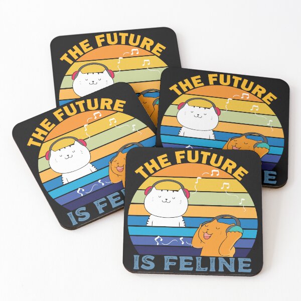 Item preview, The future is Feline designed and sold by Xavia-blue.