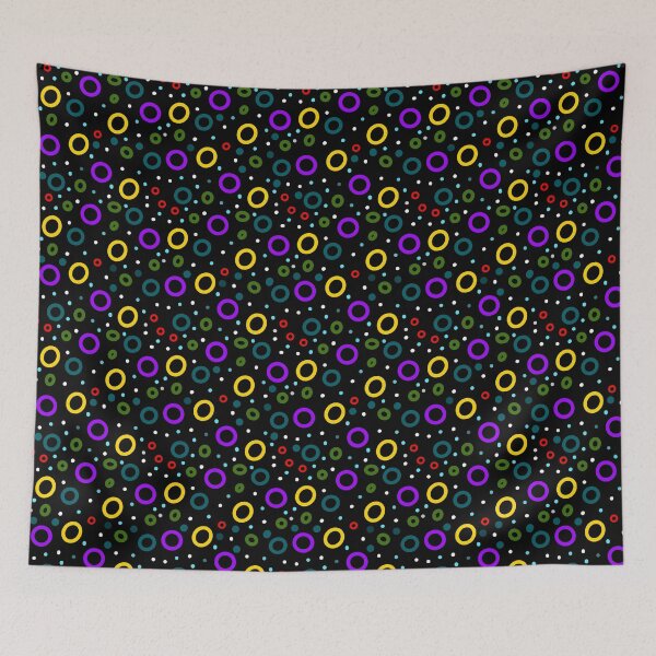 Item preview, colorful circles designed and sold by Tony Vazquez.