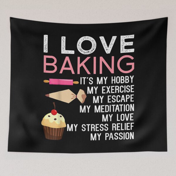 Item preview, Baker I Love Baking Cookies Cakes Pastry Chef Baking Lover  designed and sold by vergielx.