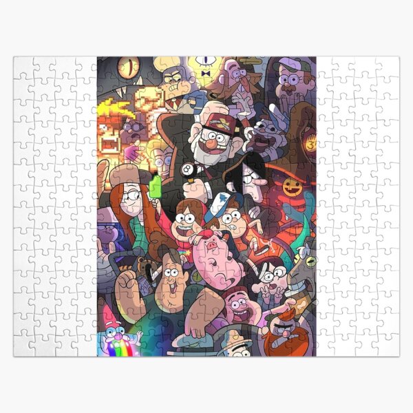 "gravity falls" Jigsaw Puzzle for Sale by rolandofrema Redbubble