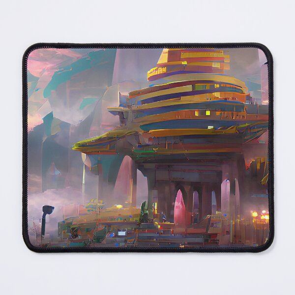 Item preview, Futuristic Temple designed and sold by Arkneer.