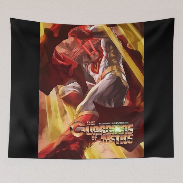Item preview, Los Guardianes de la Justicia Hombre Maravilloso designed and sold by funk7.
